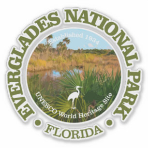 Pegatina Everglades NP2