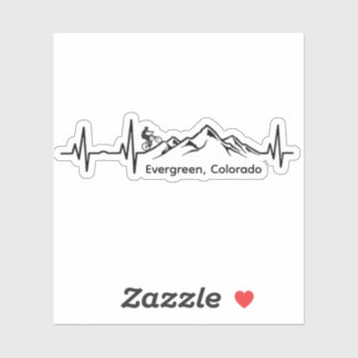 Pegatina Evergreen MTB Vinyl Sticker