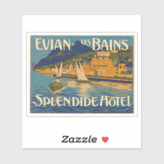 Pegatina Evian Les Bains Spledide Hotel