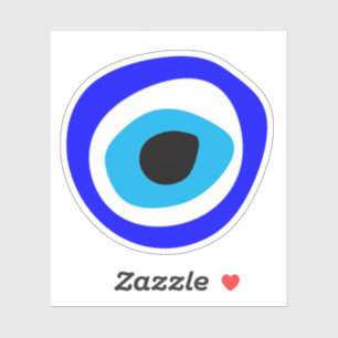 Pegatina Evil Eye Talisman y el amuleto árabe /LSti griego