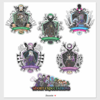 Pegatina Expectativas cortas