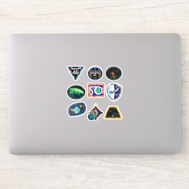 Pegatina Expedición de la Estación Espacial Internacional I (Ordenador)