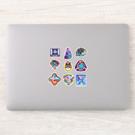 Pegatina Expedición de la Estación Espacial Internacional I