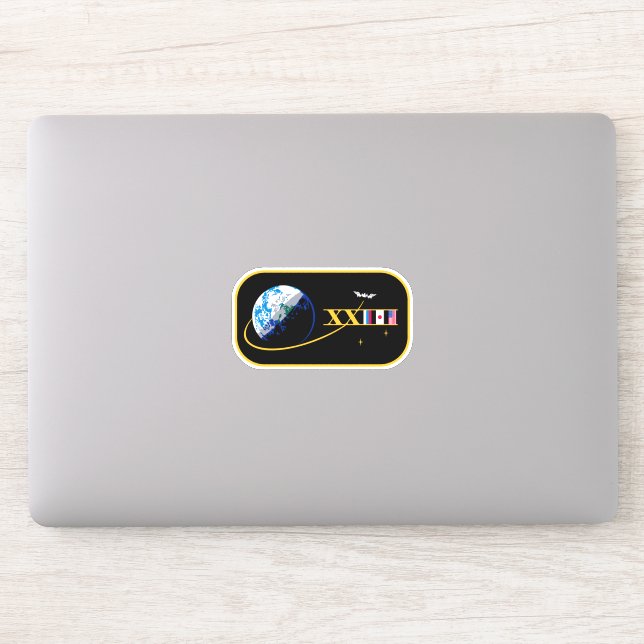 Pegatina Expedición de la Estación Espacial Internacional I (Ordenador)