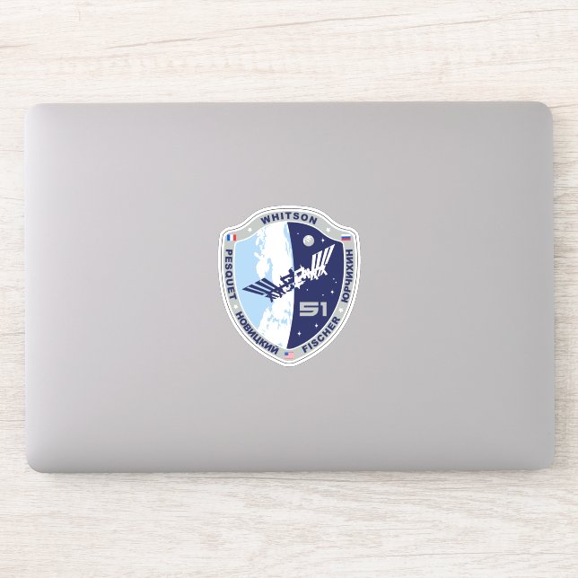 Pegatina Expedición de la Estación Espacial Internacional I (Ordenador)