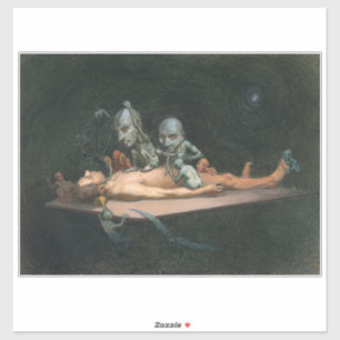 Pegatina Experiencia cercana a la muerte viendo malvados es