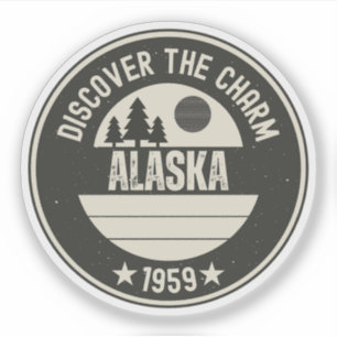 Pegatina Explora Alaska- Diseños para cada enamorado