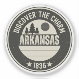 Pegatina Explora Arkansas: Diseños para cada enamorado