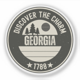 Pegatina Explora Georgia- Diseños para cada enamorado