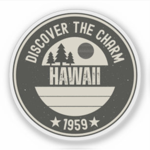 Pegatina Explora Hawaii- Diseños para cada enamorado