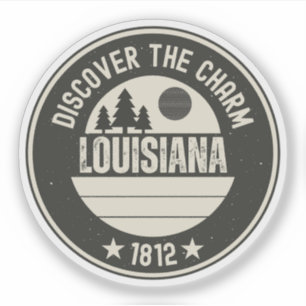 Pegatina Explora Louisiana: Diseños para cada enamorado