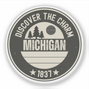 Pegatina Explora Michigan: Diseños para cada enamorado
