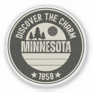 Pegatina Explora Minnesota- Diseños para cada enamorado