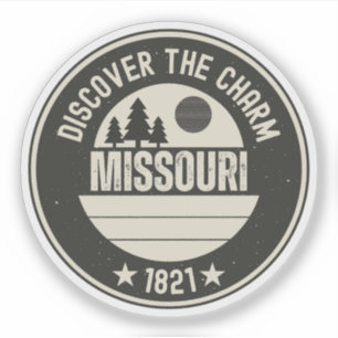 Pegatina Explora Missouri- Diseños para cada enamorado