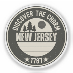 Pegatina Explora Nueva Jersey: Diseños para cada amante