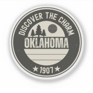 Pegatina Explora Oklahoma: Diseños para cada enamorado
