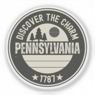 Pegatina Explora Pennsylvania: Diseños para cada amante