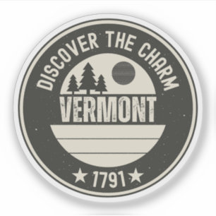 Pegatina Explora Vermont: Diseños para cada amante