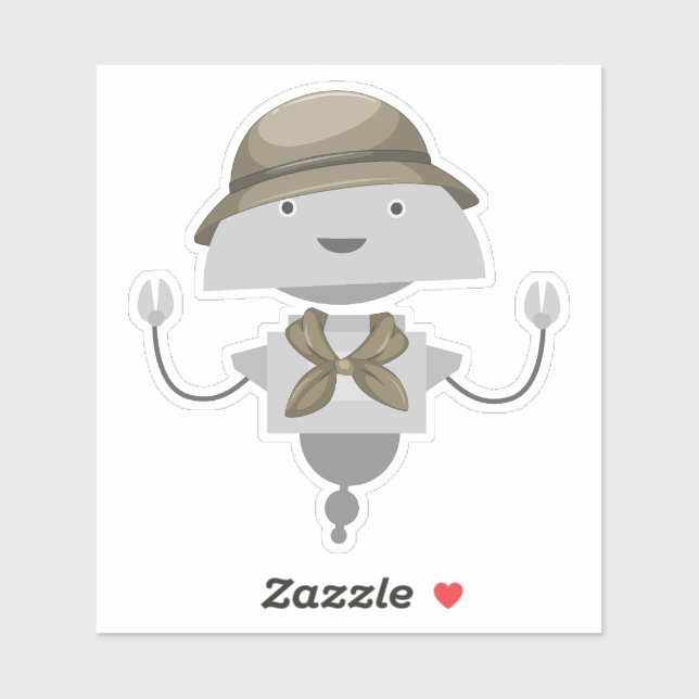 Pegatina Explorador de Mia (Hoja)