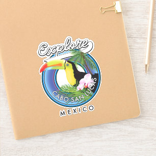 Pegatina explorar cabo san lucas méxico parche de viaje