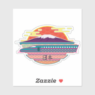 Pegatina Explorar Japón