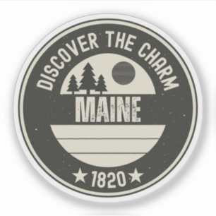Pegatina Explorar Maine - Diseños para cada amante