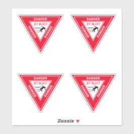 Pegatina Explosión de Jet