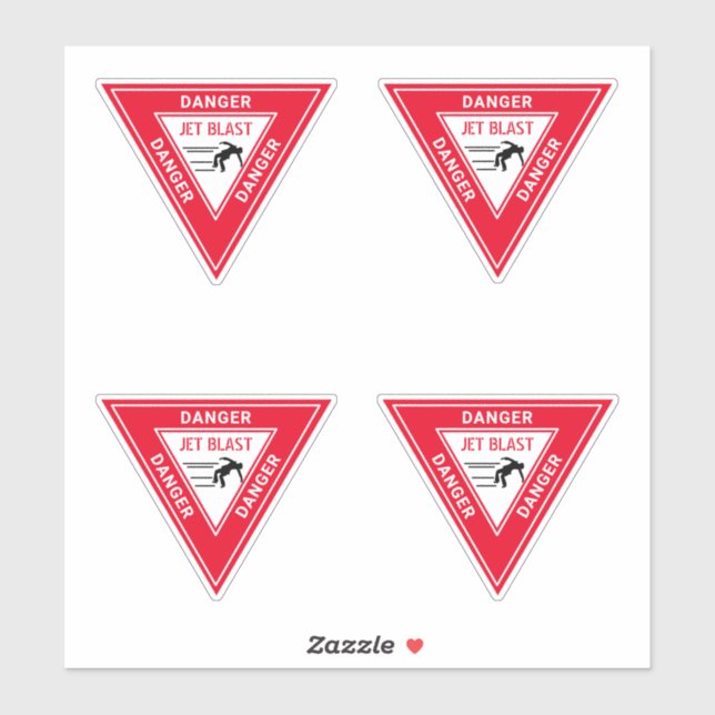 Pegatina Explosión de Jet (Hoja)