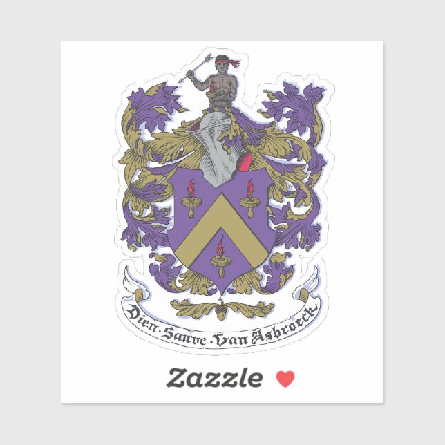 Pegatina exterior de corte Personalizado Hasbrouck (Hoja)