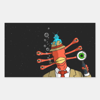 pegatina "Extranjero sospechoso"