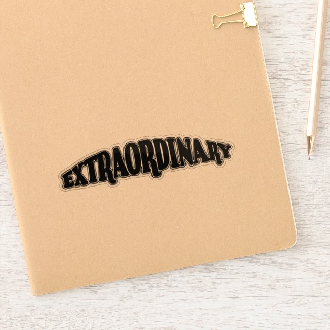 Pegatina Extraordinario (Cuaderno)