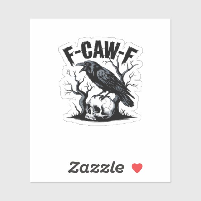 Pegatina F Caw F Essential Minimal Clean Design (Hoja)