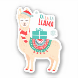 Pegatina Fa la llama | NAVIDADES