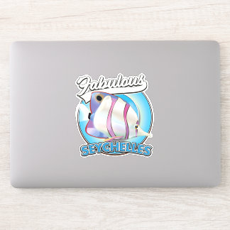 Pegatina Fabuloso logo retro de Seychelles