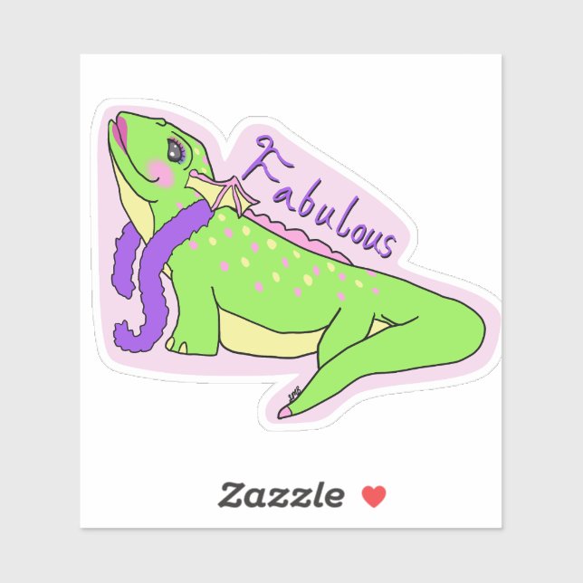 Pegatina Fabuloso Sticker Chumby (Hoja)