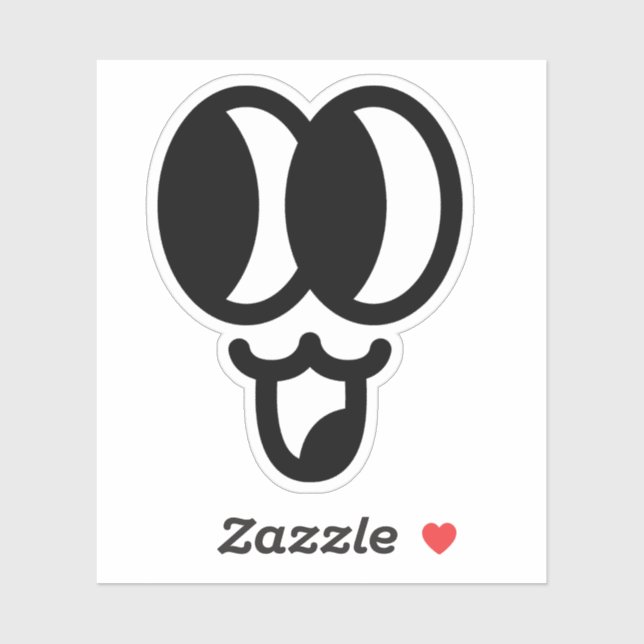 Pegatina Face3 (Hoja)