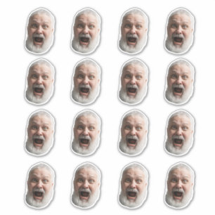 Pegatina facial   Personalizado Pegatina