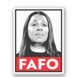 Pegatina FAFO: Letitia James