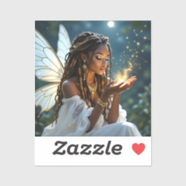 Pegatina Fairy and Gold Dust