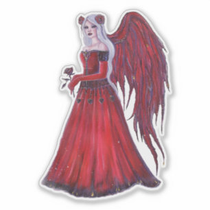 Pegatina Fairy Heart valentine hada por Renee