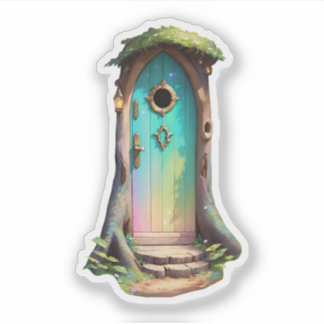 Pegatina Fairycore Fairy Door