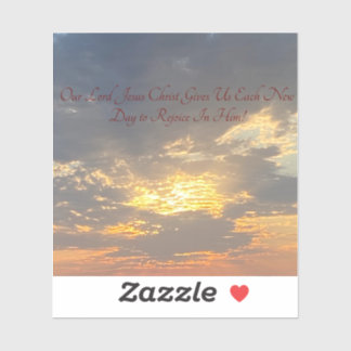 Pegatina Faith Sunrise Sticker