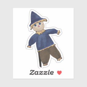 Pegatina Fall Scarecrow