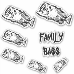 PEGATINA FAMILIA BASS