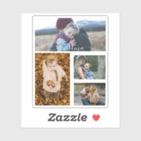 Familia Collage Simple Amor Moderno Abuela Mamá