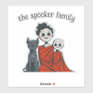 Pegatina Familia de fantasía
