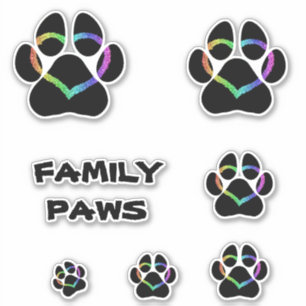 PEGATINA FAMILIA PAWS PUP