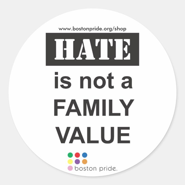 Pegatina familiar pequeño (Anverso)