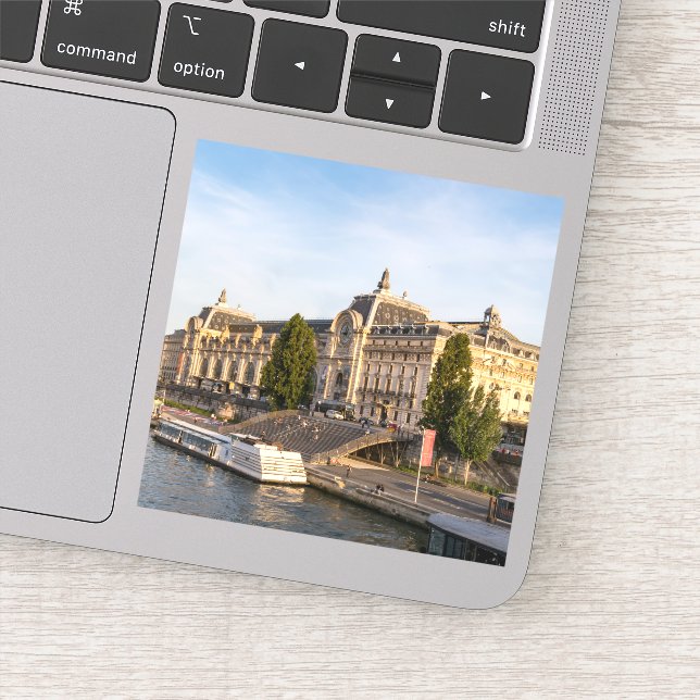 Pegatina Famoso Museo de Orsay - París, Francia, Europa (Detalle)