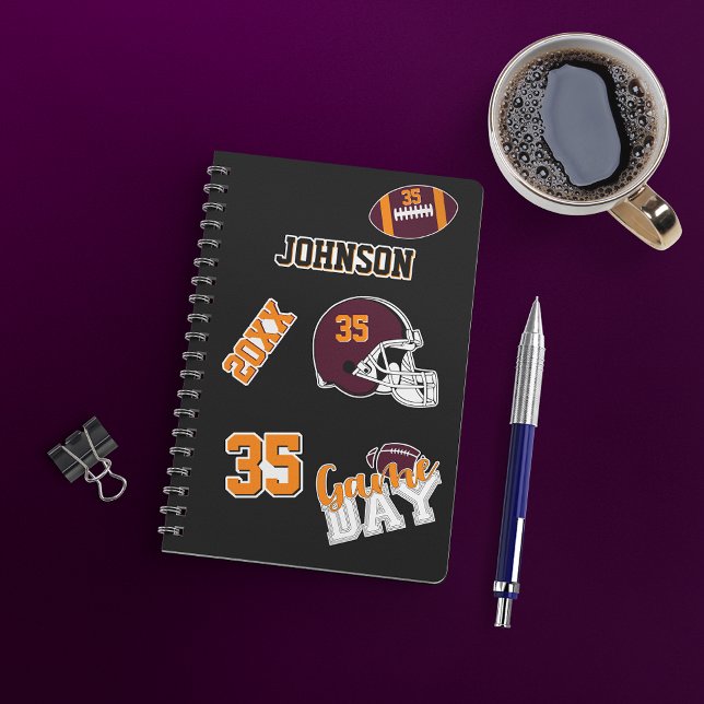 Pegatina Fanático deportivo americano Personalizado complet (Subido por el creador)